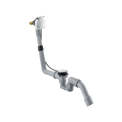 hansgrohe Exafill S Komplettset Wanneneinlauf, Ablauf- und Überlaufgarnitur für Normalwannen Chrom, 58113000, Artikel in Kategorie